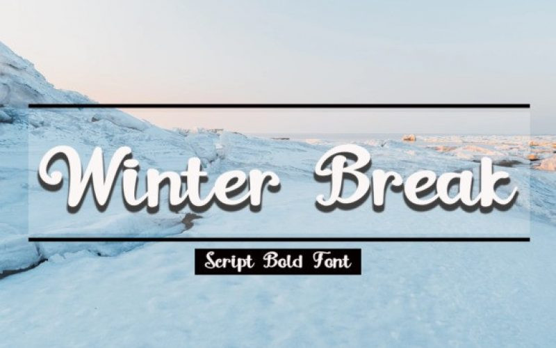 Winter Break Font