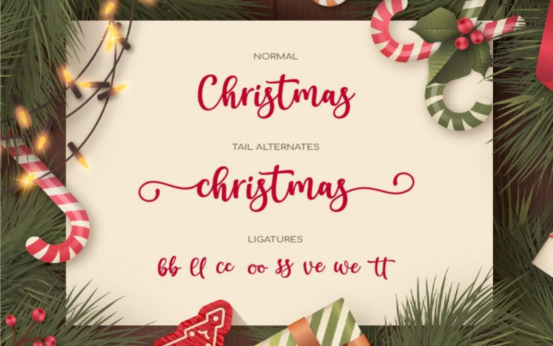 Winter Christmas Font