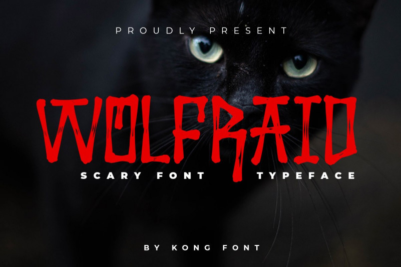 Wolfraid Font