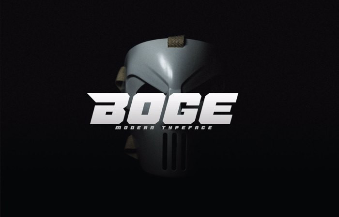 Boge Font