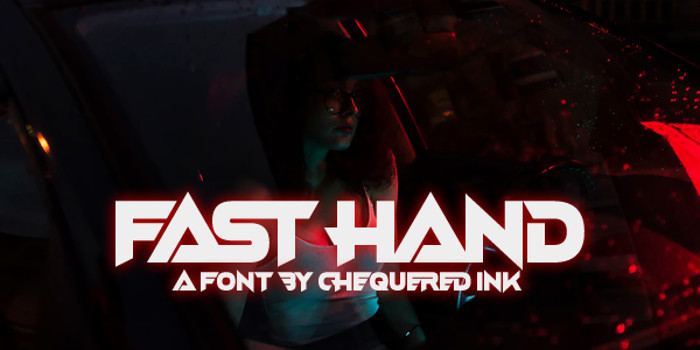 Fast Hand Font