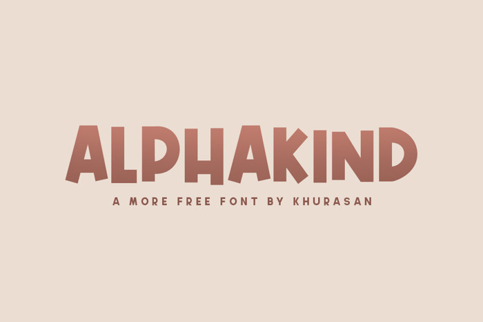 Alphakind Font