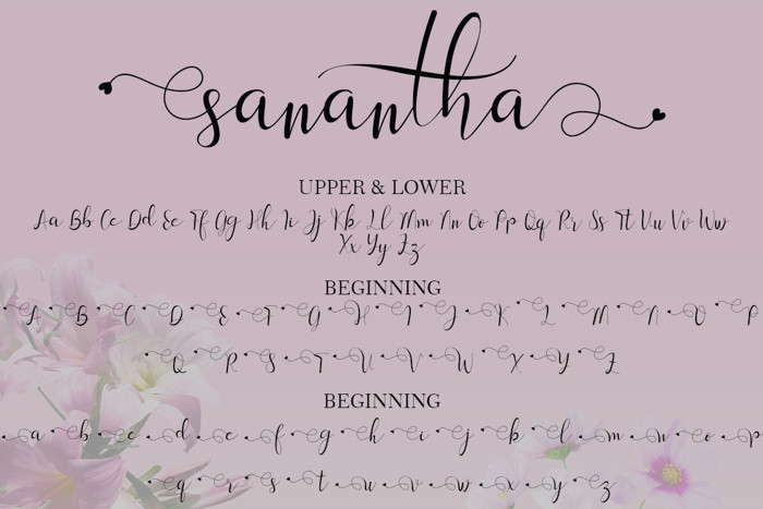 Sanantha Font