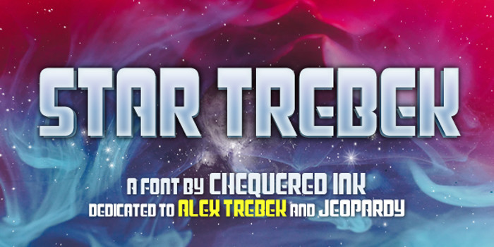 Star Trebek Font