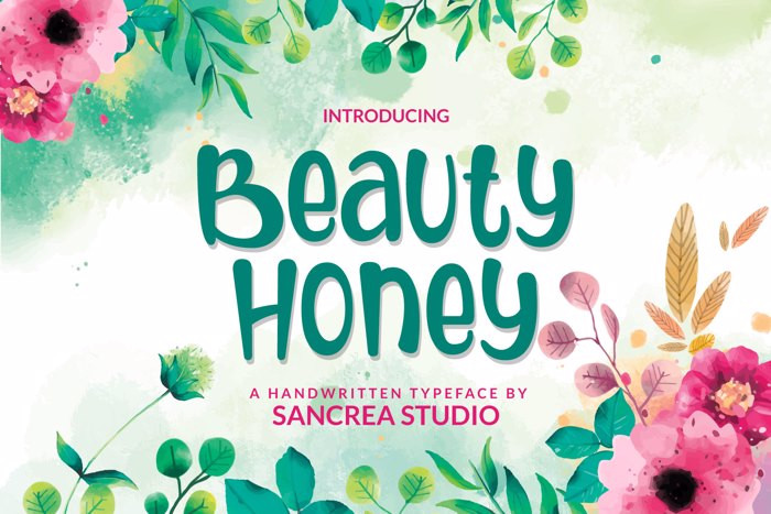 Beauty Honey Font