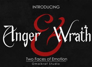 Anger And Wrath Font