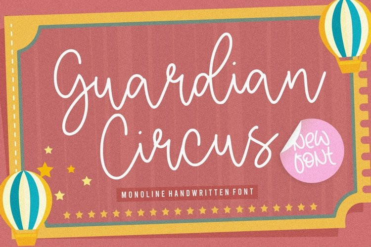 Guardian Circus Font