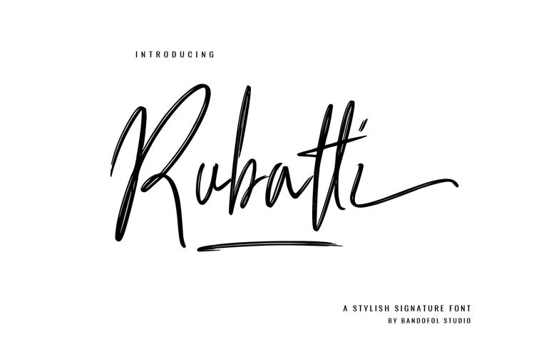 Rubatti Font