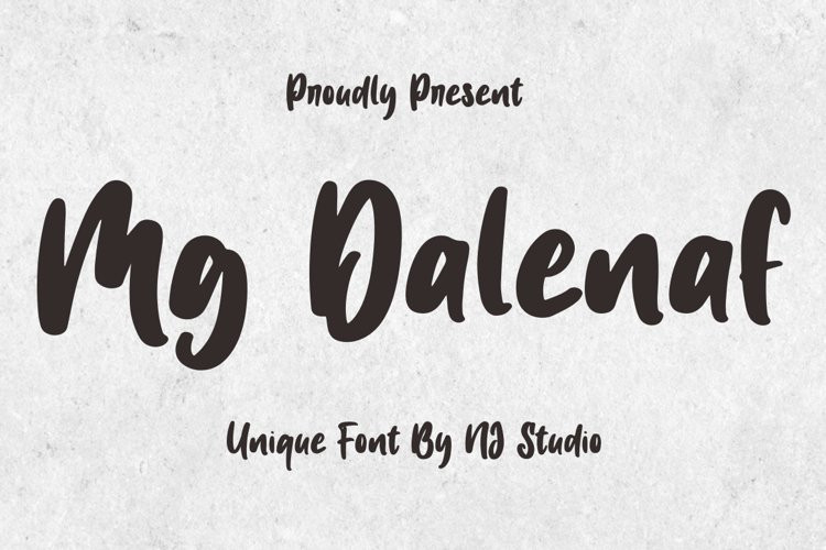 Mg Dalenaf Font