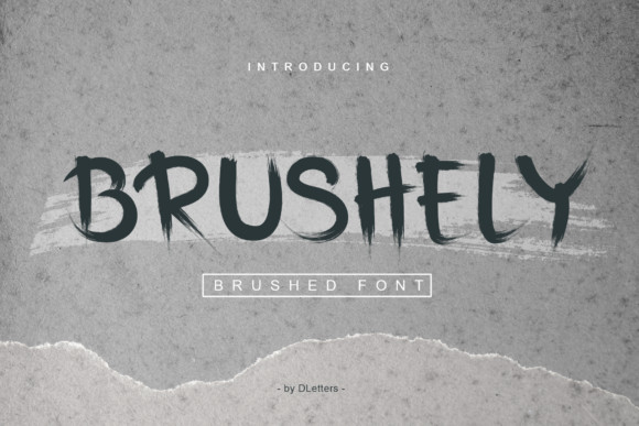 Brushely Font