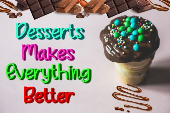 Choco Cakes Font