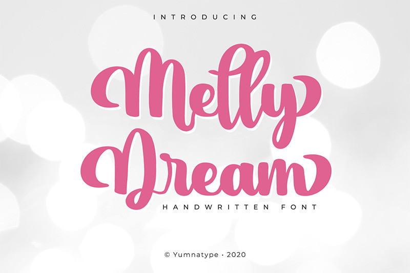 Melly Dream Font