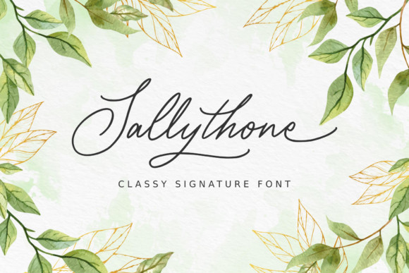 Sallythone Font