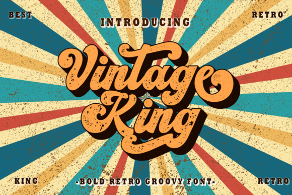 Vintage King Font