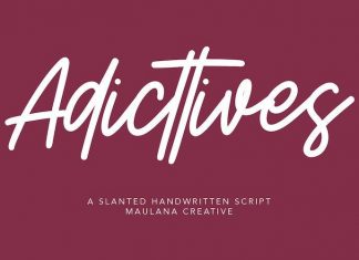Adicttives Font