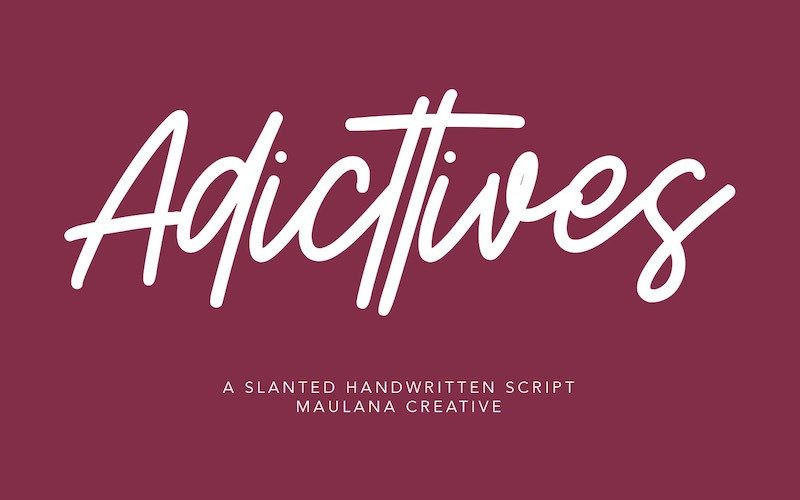 Adicttives Font