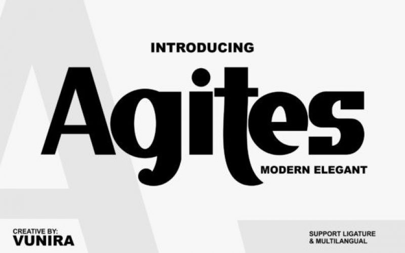 Agites Font