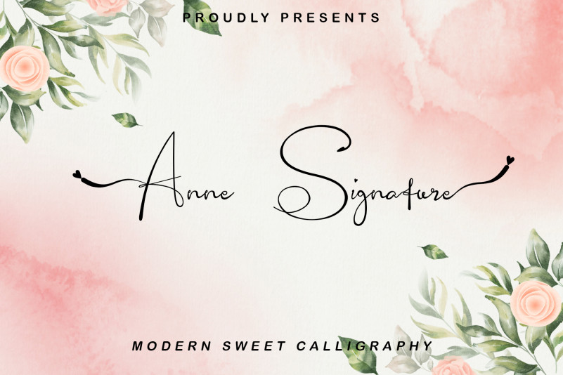 Anne Signature Font