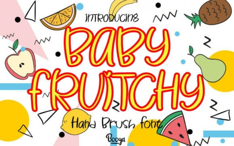 Baby Fruitchy Font