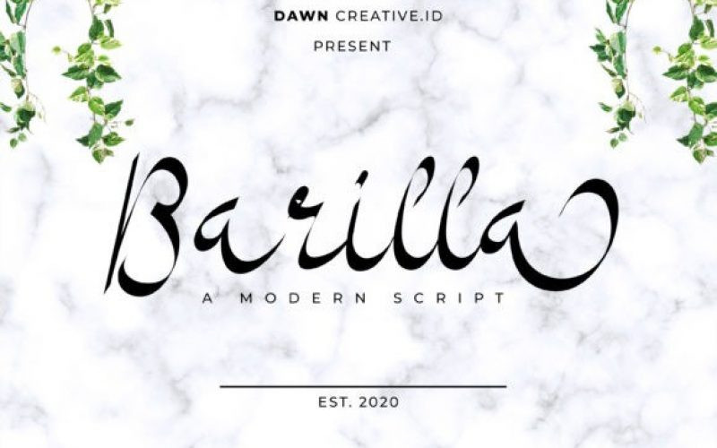 Barilla Font