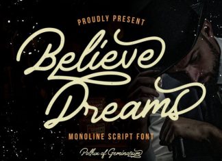 Believe Dreams Font