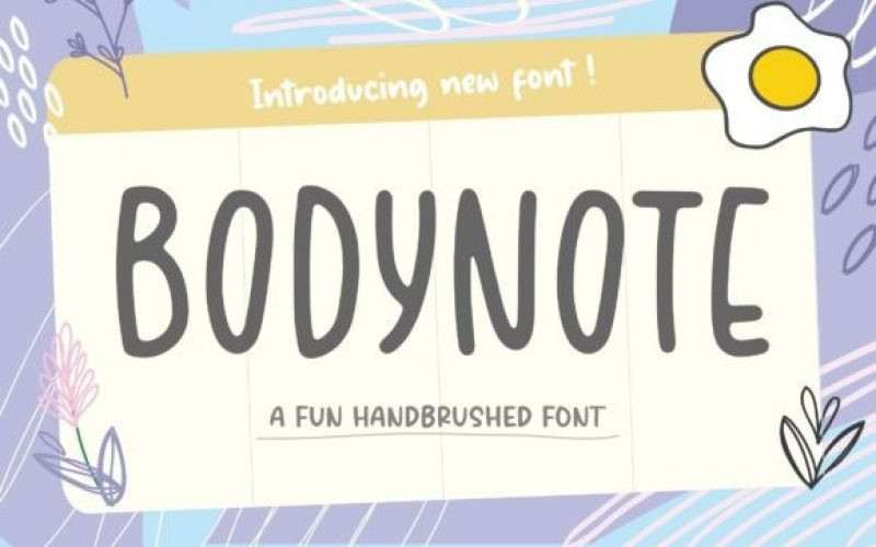 Bodynote Font