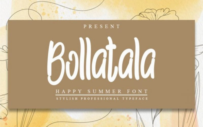 Bollatala Font