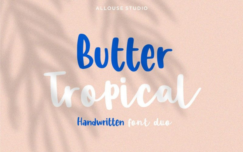 Butter Tropical Font