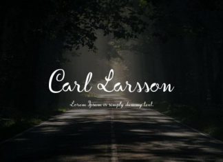 Carl Larsson Font