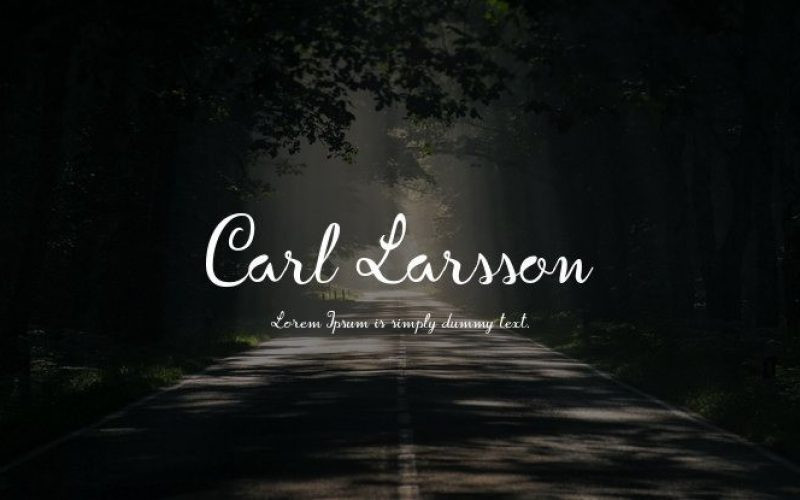 Carl Larsson Font