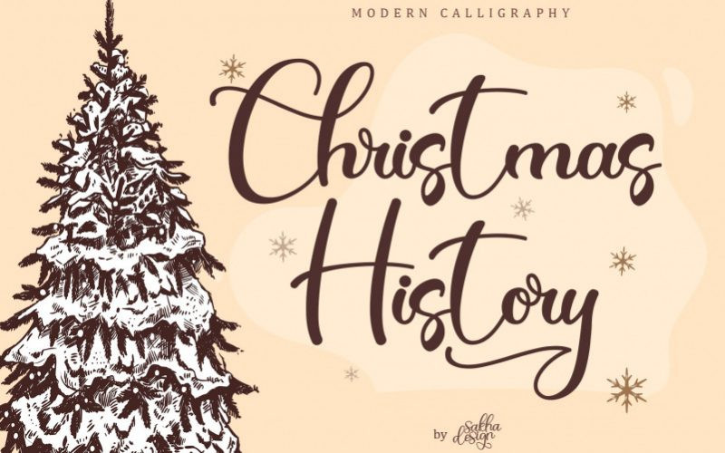 Christmas History Font