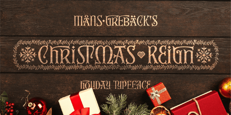 Christmas Reign Font