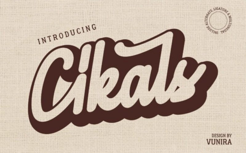 Cikals Font