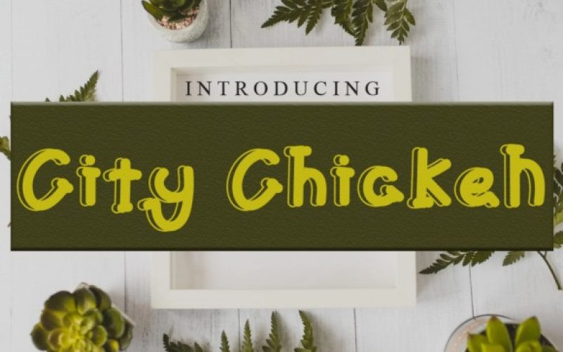 City Chicken Font