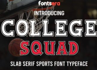 College Squad Font