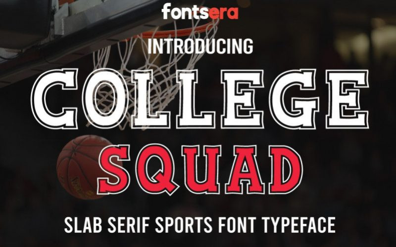 College Squad Font