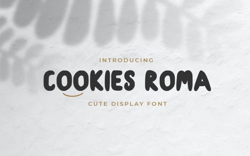 Cookies Roma Font