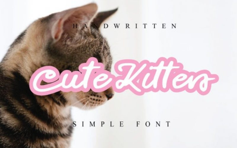 Cutie Cat Font