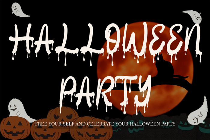 Halloween Party Font