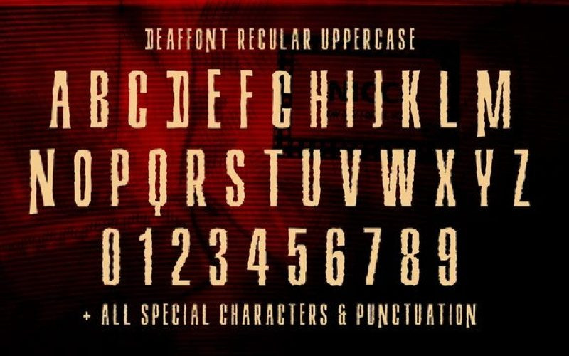 Deaffont Font