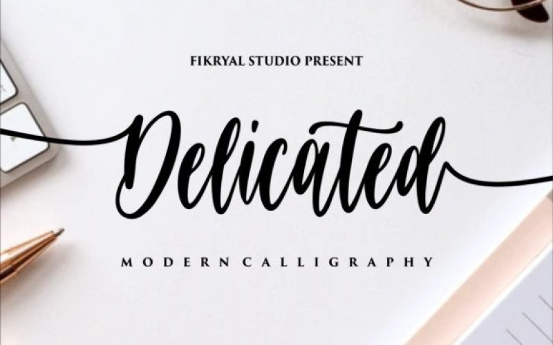 Delicated Font