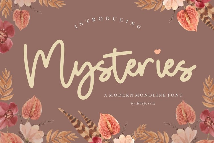 Mysteries Font