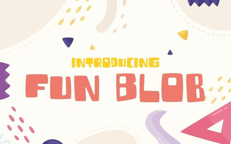 Fun Blob Font