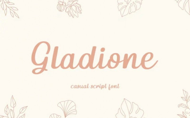 Gladione Font