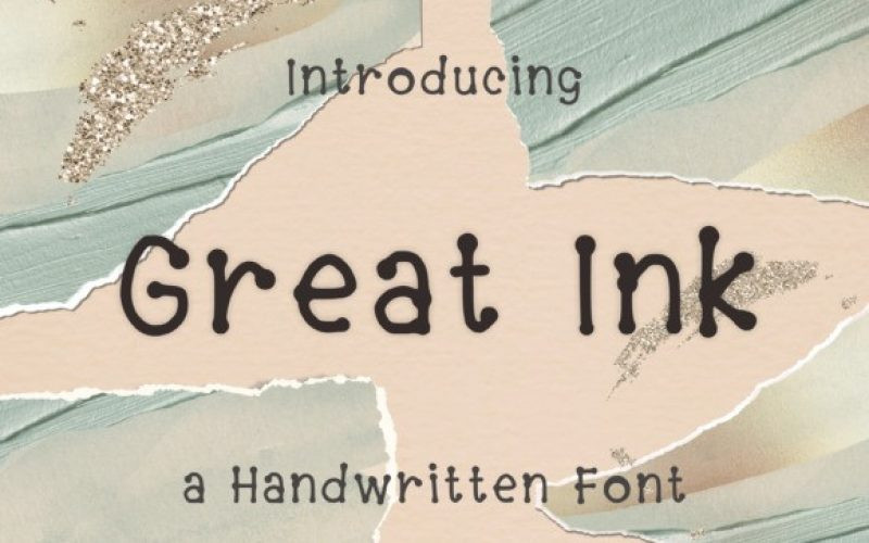 Great Ink Font