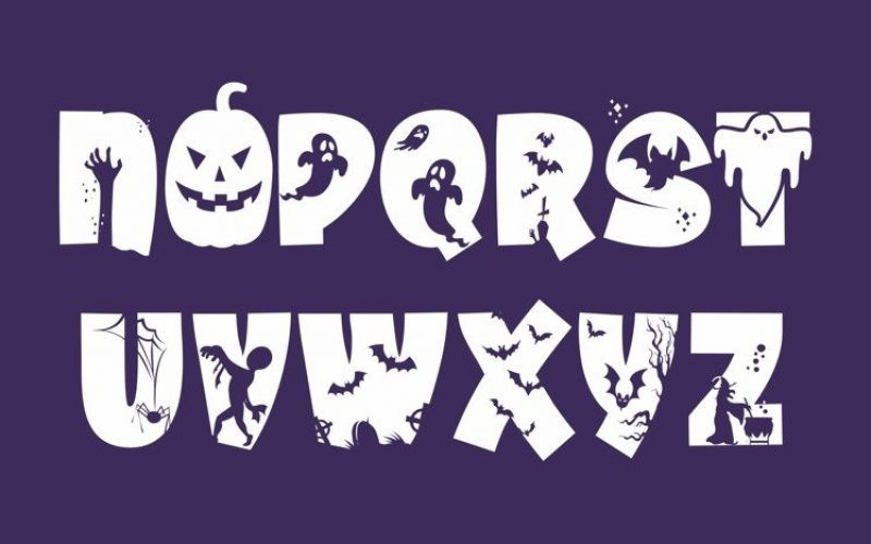 Halloween Party Display Font