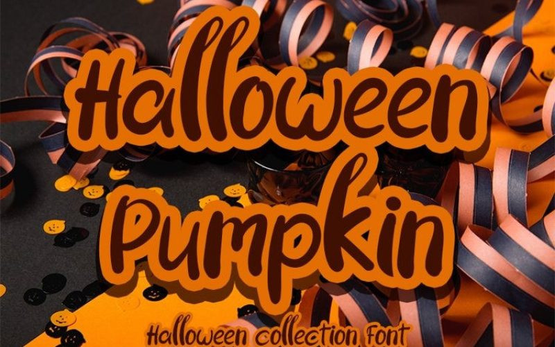 Halloween Pumpkin Font