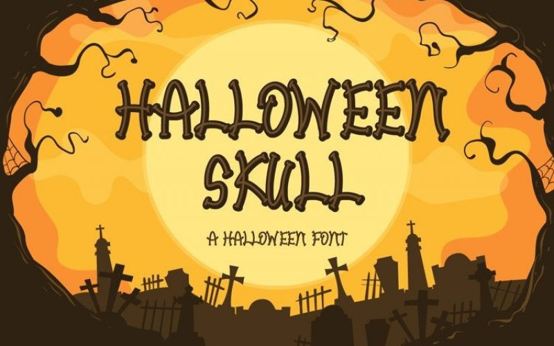 Halloween Skull Font