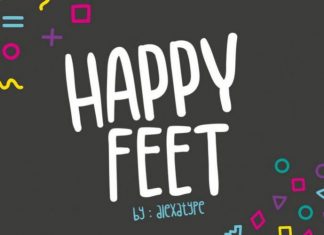Happy Feet Font