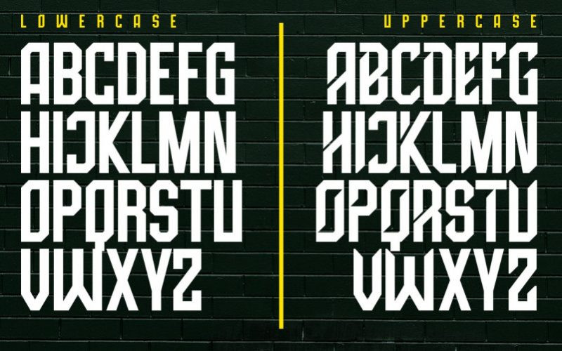 High Jersey Font